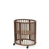 Stokke® Sleepi Mini V3 - warm brown-Børn Tremmesenge|Vugger