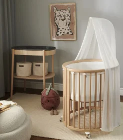 Stokke® Sleepi V3 Himmelpind - hazy grey-Børn Sengehimler & Himmelpinde