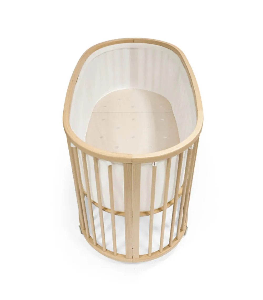 Stokke® Sleepi V3 Mesh Sengerand til Seng - hvid-Børn Sengerande