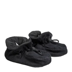 BeKids Slippers corduroy - Black- Futter