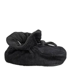 BeKids Slippers corduroy - Black- Futter