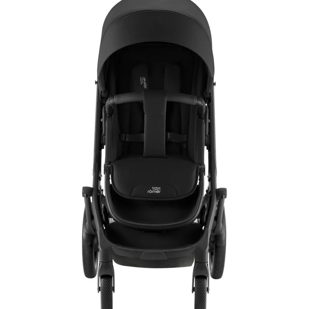 Britax Römer SMILE 5Z - space black- Klapvogne Med Flade Sæder