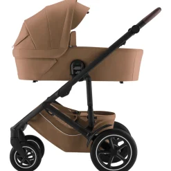 Britax Römer SMILE 5Z inkl. liggedel - Warm caramel- Kombivogne Med Flade Sæder