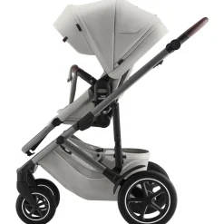 Britax Römer Smile 5Z Lux - Linen Grey- Klapvogne Med Flade Sæder