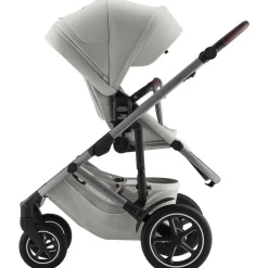 Britax Römer Smile 5Z Lux - Linen Grey- Klapvogne Med Flade Sæder