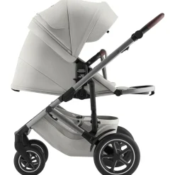 Britax Römer Smile 5Z Lux - Linen Grey- Klapvogne Med Flade Sæder