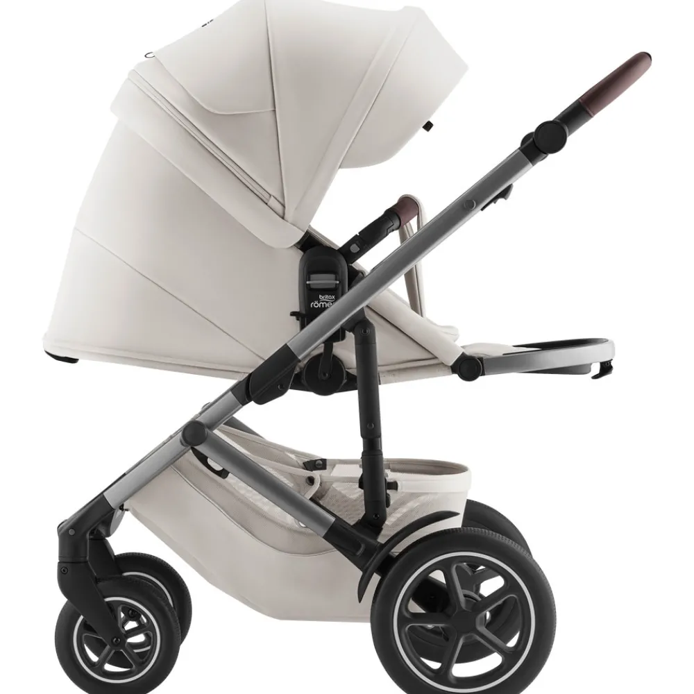 Britax Römer Smile 5Z lux - soft taupe- Klapvogne Med Flade Sæder