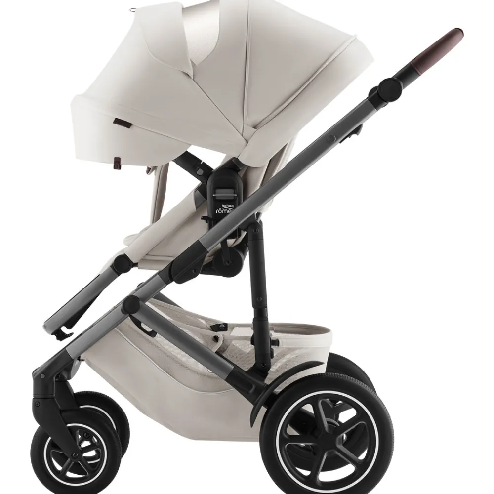 Britax Römer Smile 5Z lux - soft taupe- Klapvogne Med Flade Sæder