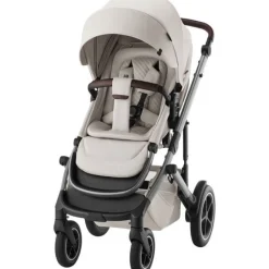 Britax Römer Smile 5Z lux inkl. liggedel - soft taupe- Kombivogne Med Ergonomiske Sæder