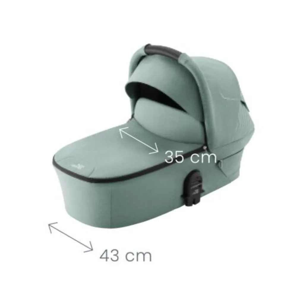 Britax Römer Smile 5Z lux inkl. liggedel og Baby-Safe Core autostol - urban olive/space black- Kombivognspakker|Vognpakker