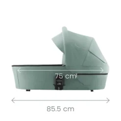 Britax Römer Smile 5Z lux inkl. liggedel og Baby-Safe Core autostol - linen grey/space black- Kombivognspakker|Vognpakker