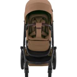Britax Römer Smile 5Z lux inkl. liggedel og Baby-Safe Core autostol - warm caramel/space black- Kombivognspakker