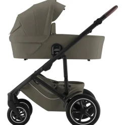 Britax Römer Smile 5Z lux kombivogn inkl. autostol - urban olive- Kombivogne Med Ergonomiske Sæder