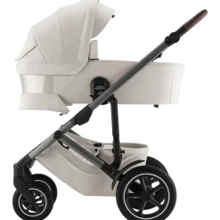 Britax Römer Smile 5Z lux kombivogn inkl. autostol - soft taupe- Kombivogne Med Ergonomiske Sæder