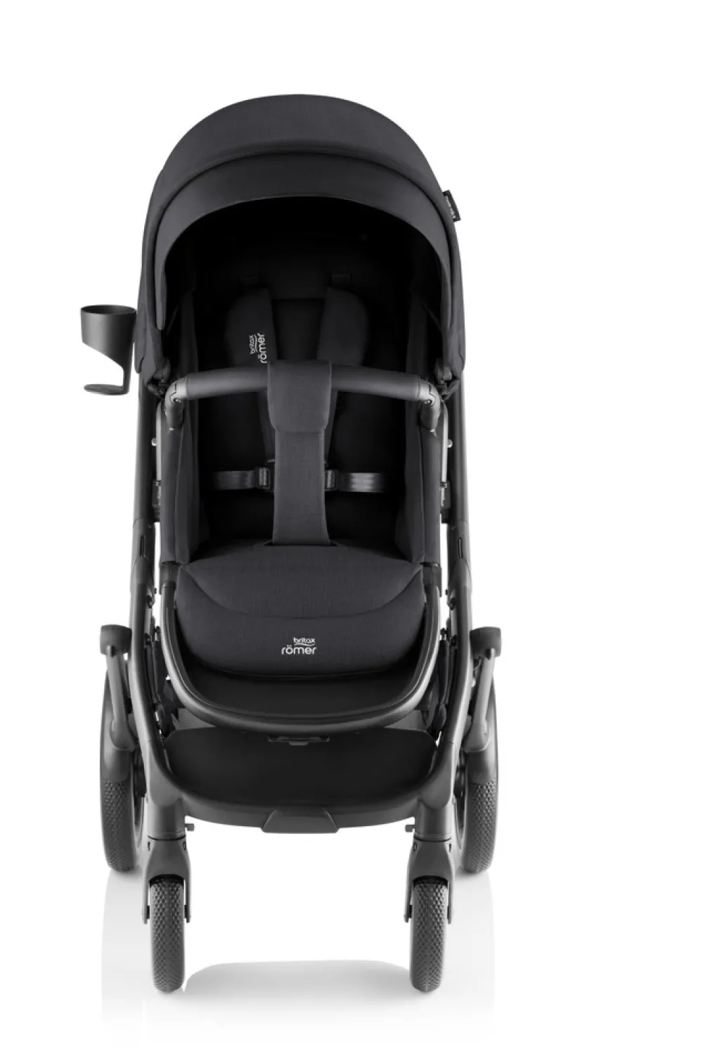 Britax Römer Smile 5Z style - Carbon black- Klapvogne Med Flade Sæder