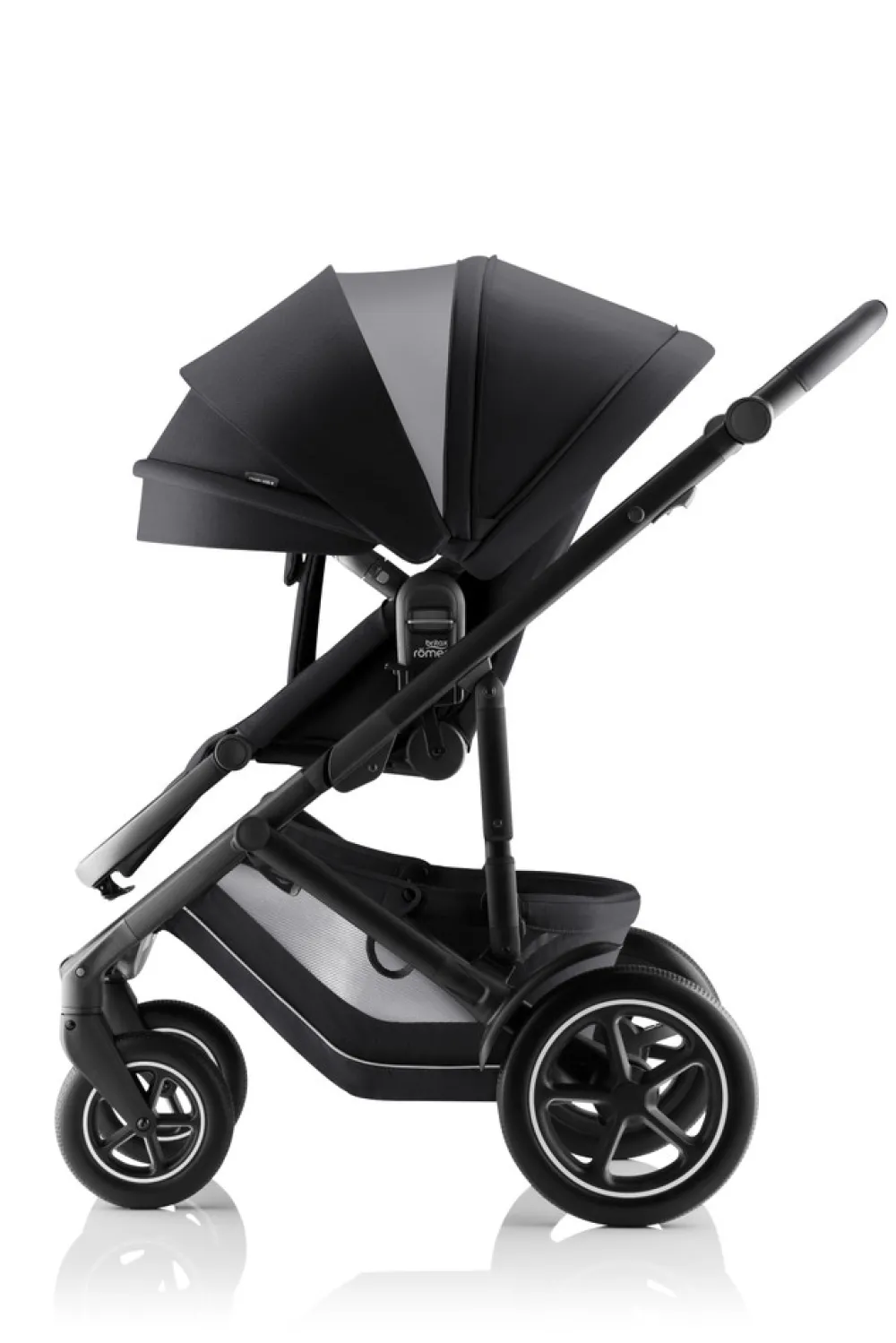 Britax Römer Smile 5Z style - Carbon black- Klapvogne Med Flade Sæder