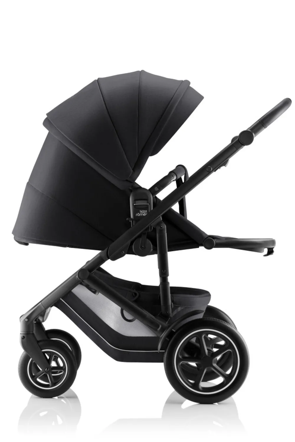 Britax Römer Smile 5Z style - Carbon black- Klapvogne Med Flade Sæder