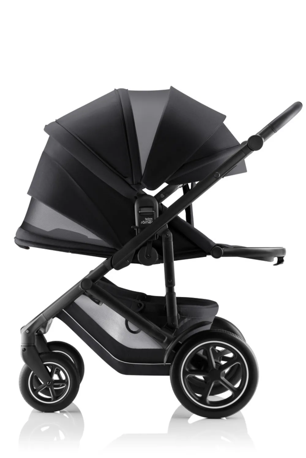 Britax Römer Smile 5Z style - Carbon black- Klapvogne Med Flade Sæder