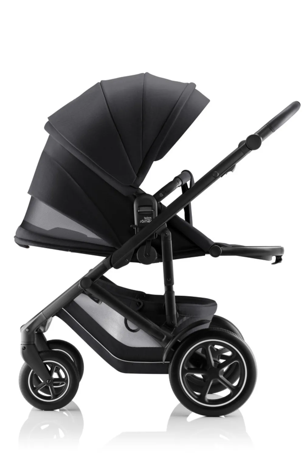 Britax Römer Smile 5Z style - Carbon black- Klapvogne Med Flade Sæder