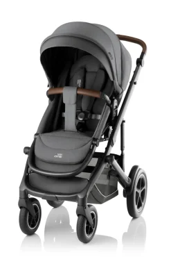 Britax Römer Smile 5Z style - Mineral grey- Klapvogne Med Flade Sæder