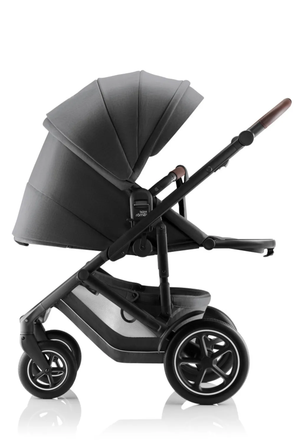Britax Römer Smile 5Z style - Mineral grey- Klapvogne Med Flade Sæder