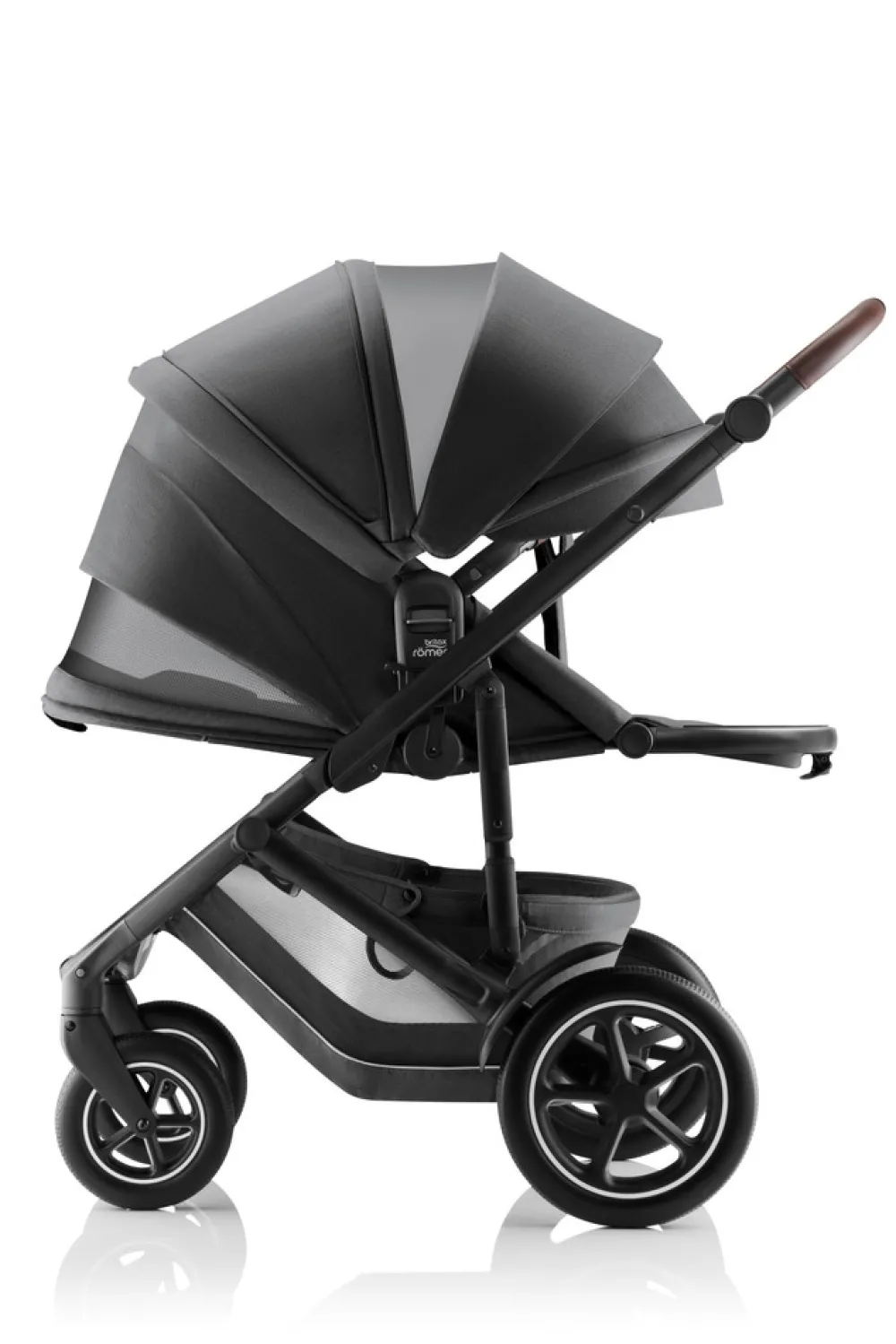 Britax Römer Smile 5Z style - Mineral grey- Klapvogne Med Flade Sæder