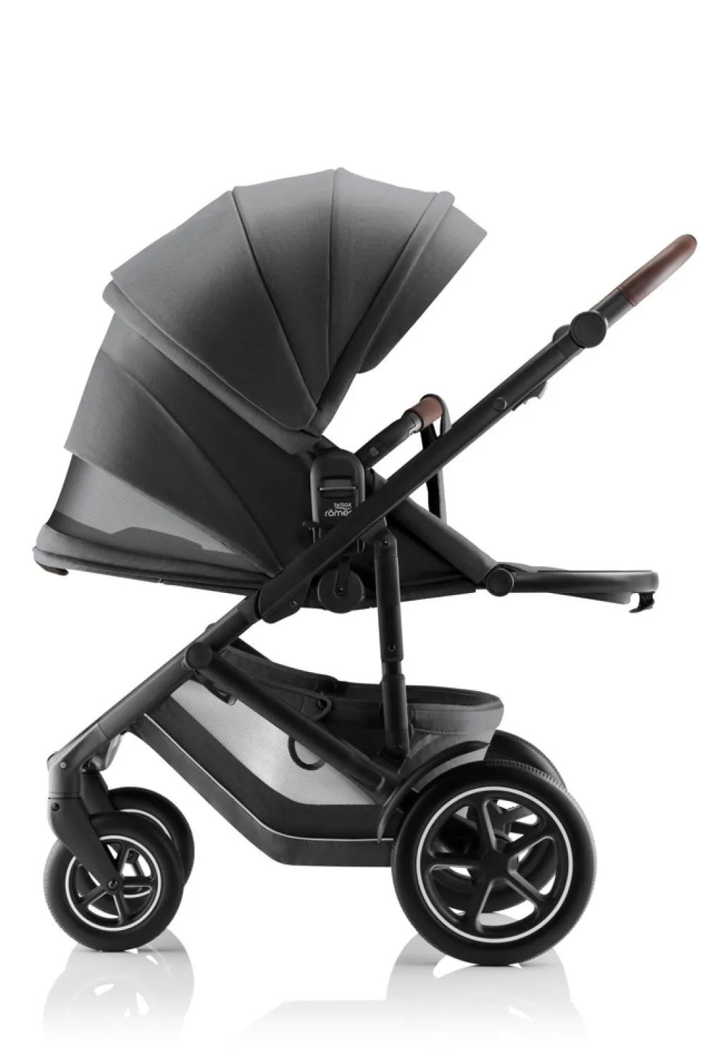 Britax Römer Smile 5Z style - Mineral grey- Klapvogne Med Flade Sæder