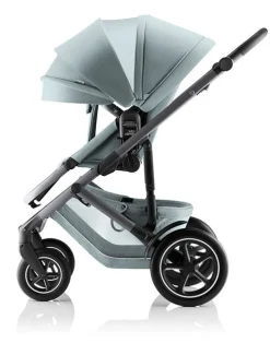 Britax Römer SMILE 5Z Style inkl. liggedel - Harbor blue- Kombivogne Med Flade Sæder|Vognpakker