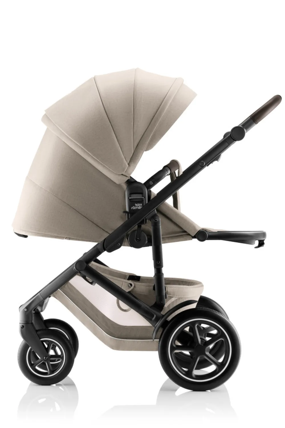 Britax Römer SMILE 5Z Style inkl. liggedel - Teak- Kombivogne Med Flade Sæder|Vognpakker