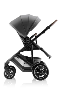 Britax Römer SMILE 5Z Style inkl. liggedel - Mineral grey- Kombivogne Med Flade Sæder|Vognpakker