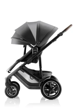 Britax Römer SMILE 5Z Style inkl. liggedel - Mineral grey- Kombivogne Med Flade Sæder|Vognpakker