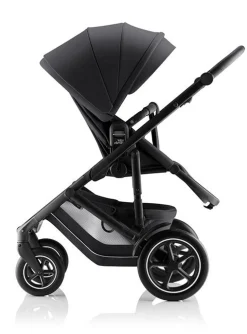 Britax Römer SMILE 5Z Style inkl. liggedel - Carbon black- Kombivogne Med Flade Sæder|Vognpakker