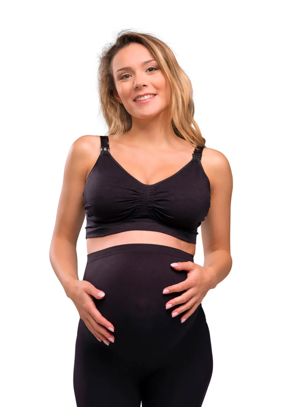 Carriwell Sømløs Amme BH Med Gelé Bøjle - Sort- Amme Bh'Er