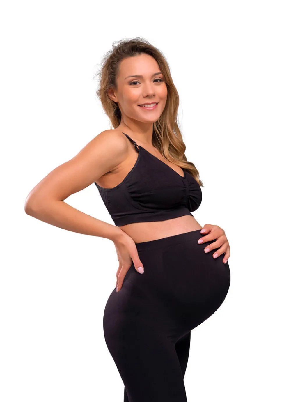 Carriwell Sømløs Amme BH Med Gelé Bøjle - Sort- Amme Bh'Er