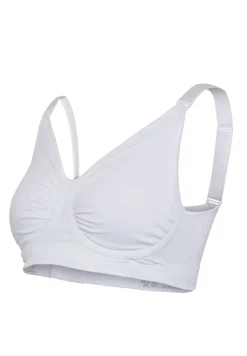 Carriwell Sømløs Amme BH Med Gelé Bøjle - Hvid- Amme Bh'Er