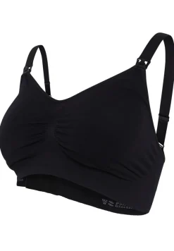 Carriwell Sømløs Amme BH Med Indlæg - Black- Amme Bh'Er