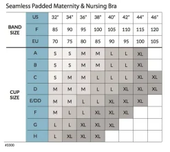 Carriwell Sømløs Amme BH Med Indlæg - Black- Amme Bh'Er