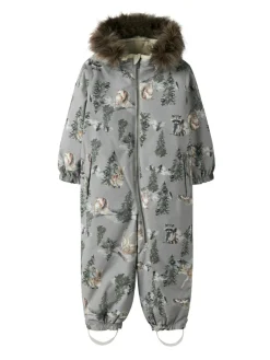 NAME IT Snow10 Flyverdragt - Ultimate Grey- Flyverdragter