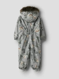 NAME IT Snow10 Flyverdragt - Ultimate Grey- Flyverdragter