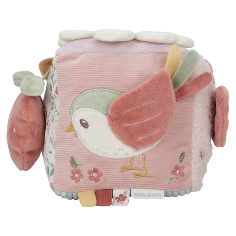 Little Dutch Soft Activity Cube Fairy Garden- Aktivitetslegetøj