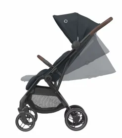 Maxi-Cosi Soho - Essential Graphite- Klapvogne Med Flade Sæder