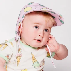 Småfolk Solhat UV50 - S - Pink lavender- Badetilbehør