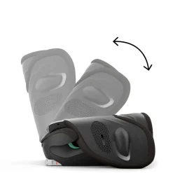 Cybex Solution G2 - Magic Black- Autostole 100-150 Cm (4-12 År)