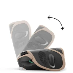 Cybex Solution G2 Plus - Almond Beige- Autostole 100-150 Cm (4-12 År)