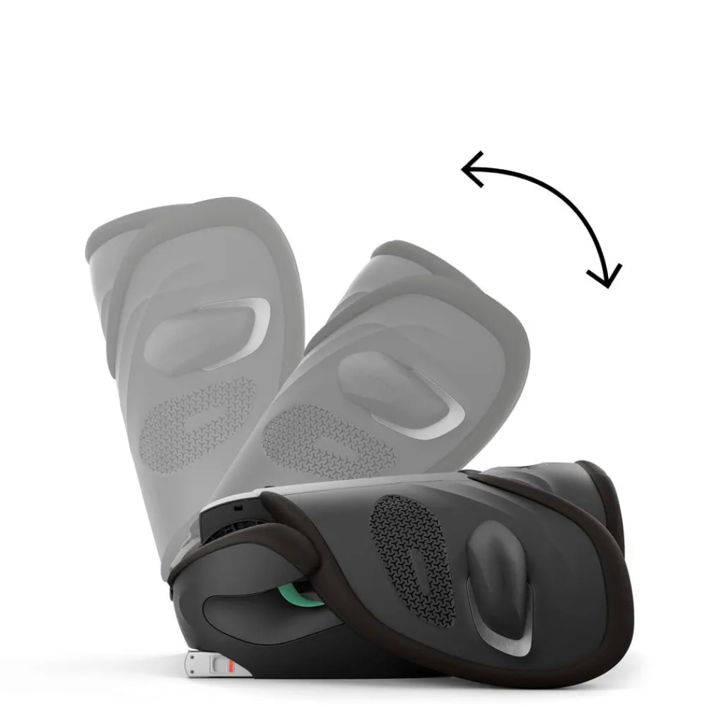 Cybex Solution G2 Plus - Moon Black- Autostole 100-150 Cm (4-12 År)