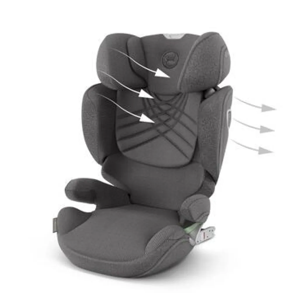 Cybex Solution T i-fix - plus cozy beige- Autostole 100-150 Cm (4-12 År)