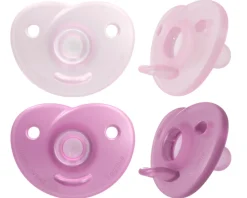 Philips Avent Soothie, 0-6 m, pink/lyserød- Sutter