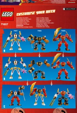 LEGO Ninjago Soras tech-elementrobot 71807 LEGO® NINJAGO®- Lego