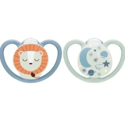 NUK Space Night Silicon S3 - Lion- Sutter
