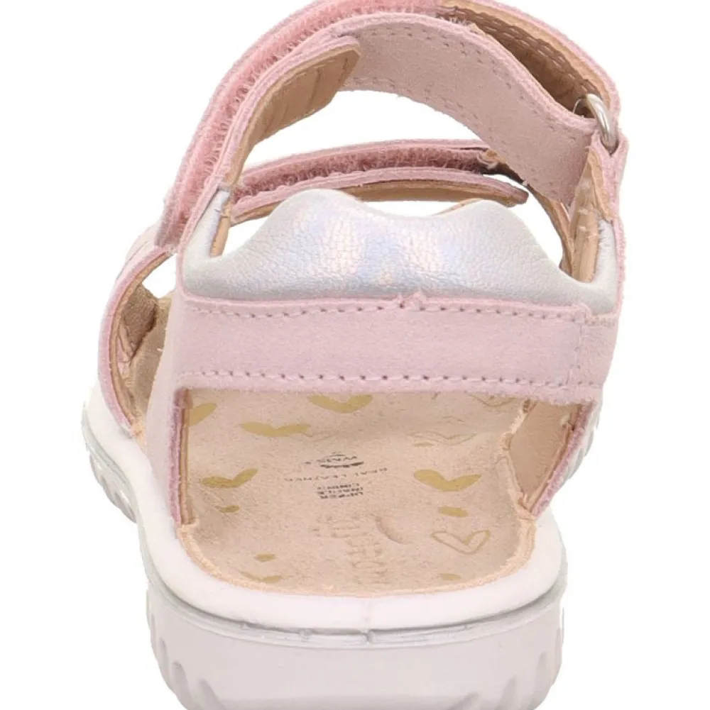 Superfit SPARKLE - PINKSILVER- Sandaler Med Åben Tå